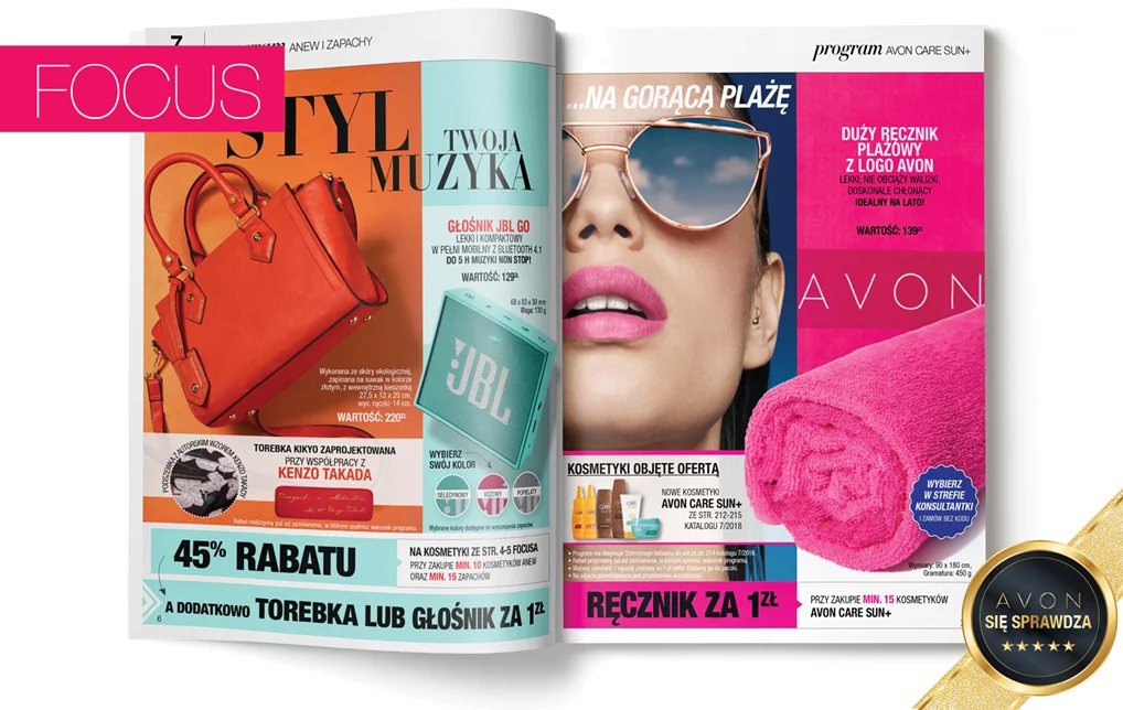 Katalog AVON 7/20178 Focus