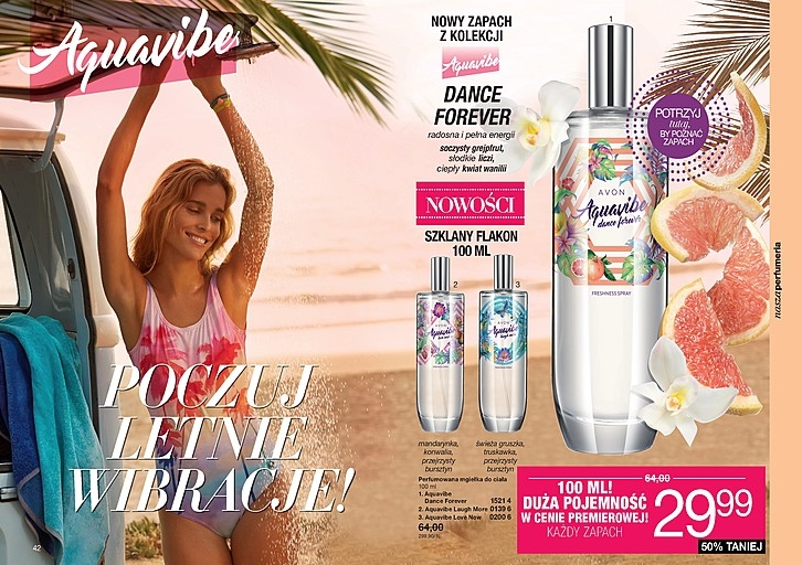 AVON Aquavibe Dance Forever AVON Aquavibe Dance Forever