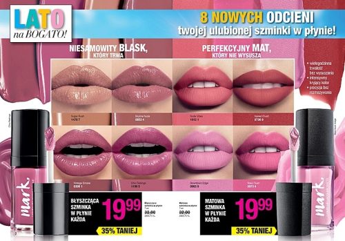 AVON Szminka w płynie – nowe odcienie AVON Szminka w płynie - nowe odcienie