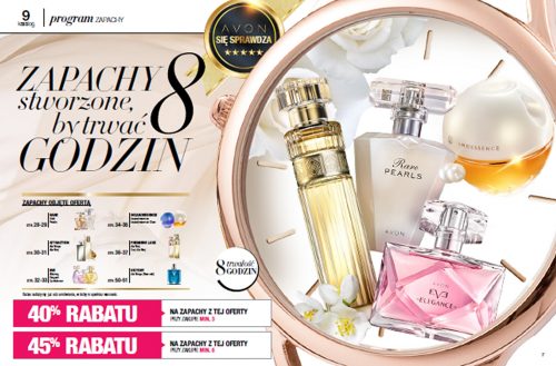 Perfumy Avon 40% taniej Katalog 9/2018