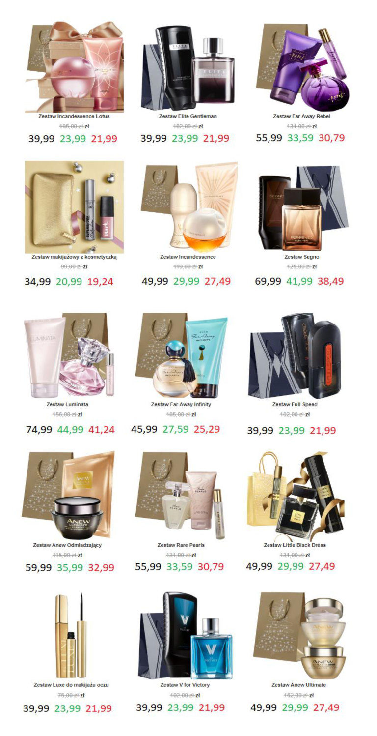 AVON oferta świąteczna